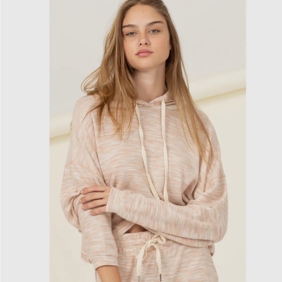 Double Zero Tops - Double Zero Boutique Brand Oversized Hoodie Pullover Size M